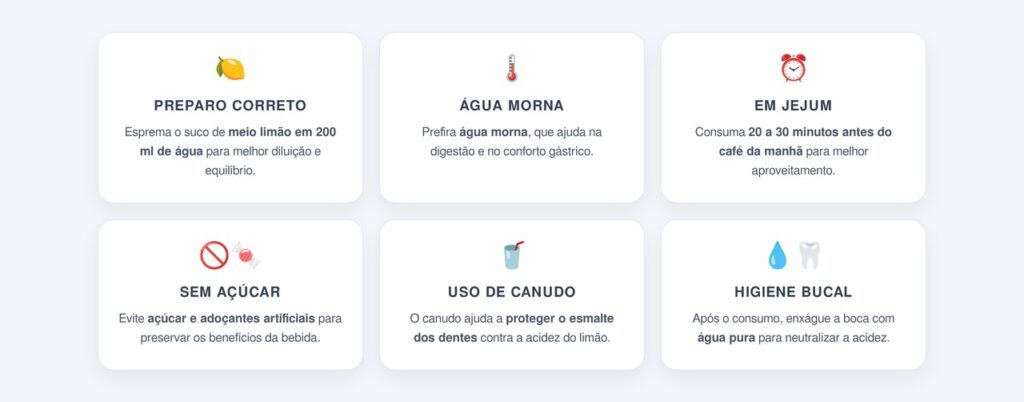 Como preparar e consumir a bebida corretamente?