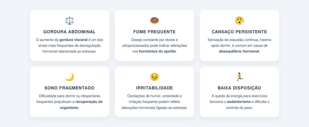 Quais os principais sinais de desregulação hormonal?
