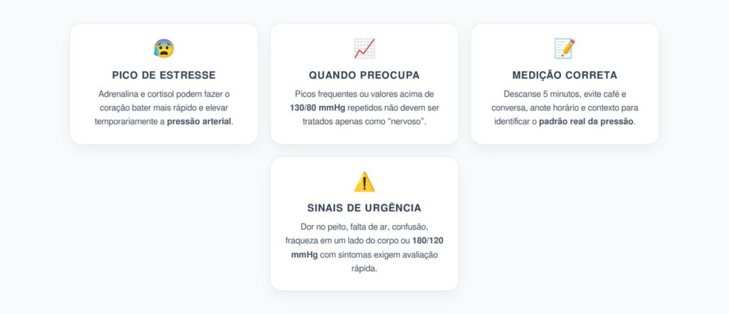 Pressão Alta por Estresse: Quando o Pico Passageiro Vira Sinal de Alerta