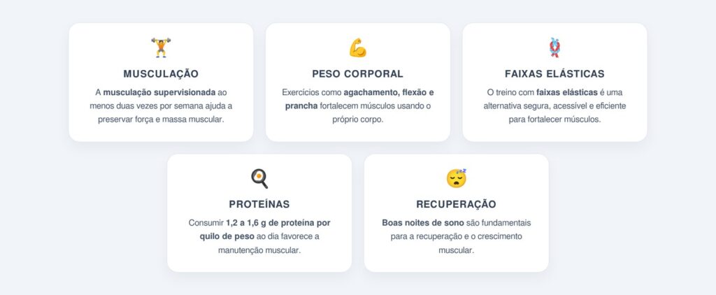 Como fortalecer a musculatura de forma eficiente?