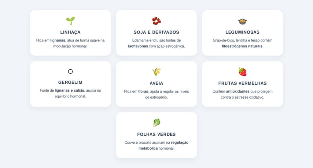 Quais alimentos ajudam a equilibrar os hormônios?
