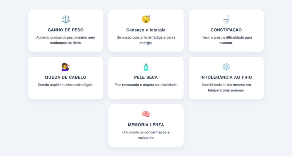 Quais são os sintomas mais comuns?