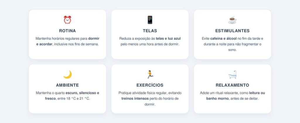 Quais hábitos favorecem o sono profundo?