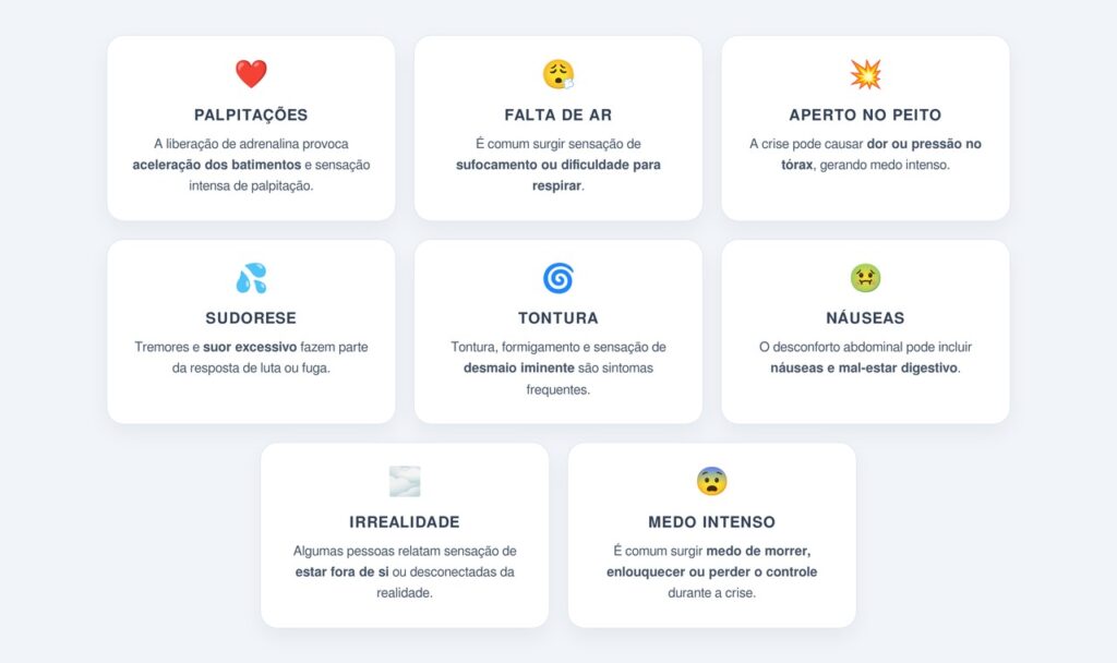 Por que o corpo reage tão intensamente?
