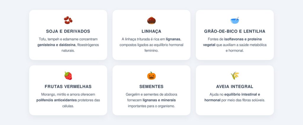 Quais alimentos ajudam a equilibrar os hormônios femininos?