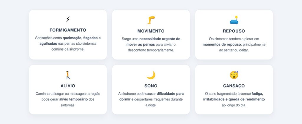 Quais são os principais sintomas e gatilhos?