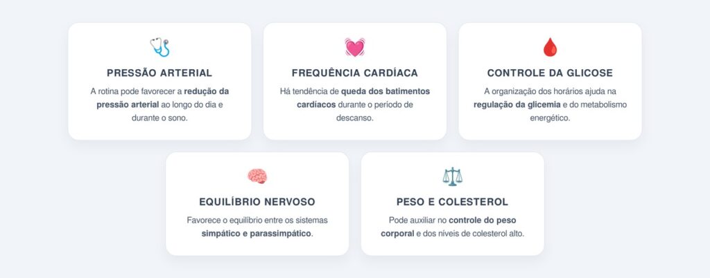 Quais benefícios essa rotina pode trazer?