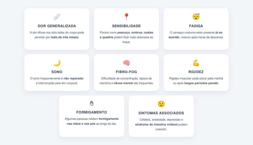 Quais são os principais sintomas?