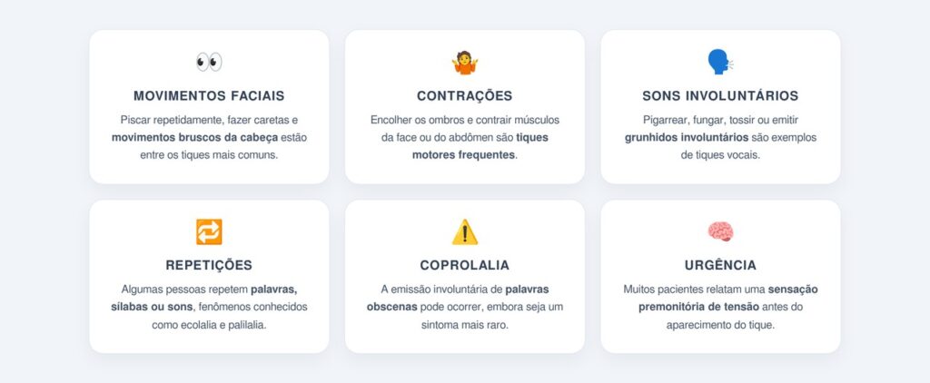 Quais são os sintomas mais comuns?