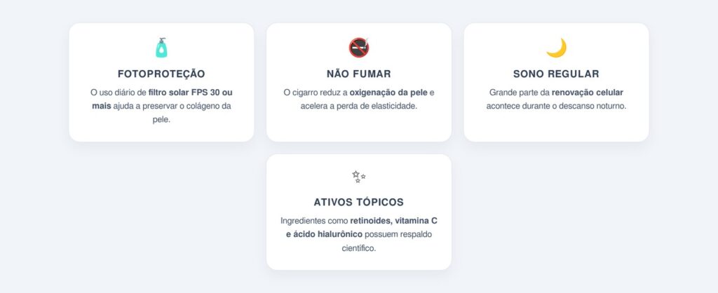 Quais hábitos realmente preservam a pele jovem?