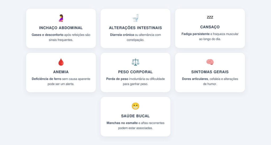 Quais são os sintomas mais comuns?