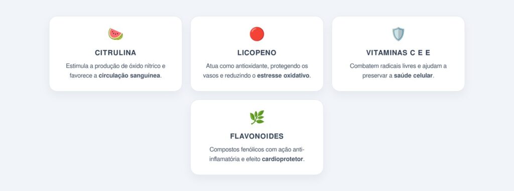 Quais nutrientes da melancia favorecem a saúde sexual?