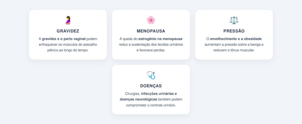 Quais são as causas mais comuns?