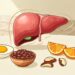 De quais nutrientes essenciais o fígado precisa diariamente para se regenerar naturalmente e em quais alimentos comuns eles são encontrados