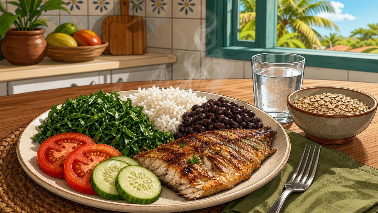 Alimentação simples, com fibras e menos álcool, favorece a saúde hepática.