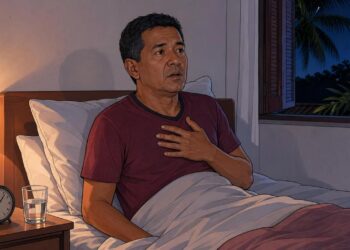 Hábitos noturnos comuns podem ser um sinal precoce de insuficiência cardíaca e acidente vascular cerebral