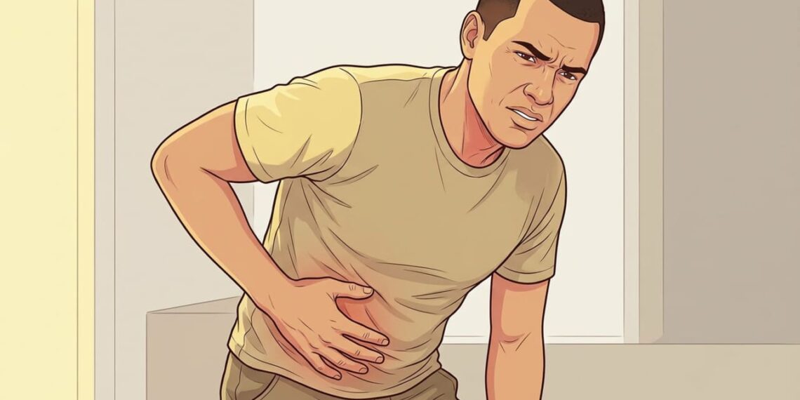 Como é a dor abdominal causada pela apendicite em estágio inicial e como diferenciá-la de gastrite ou cólica intestinal