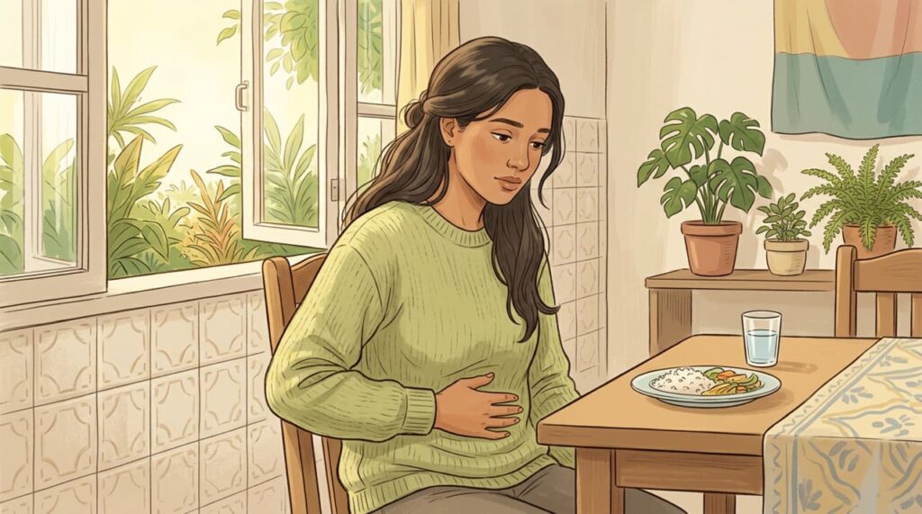 Que tipo de dor abdominal é causada por gastrite e como diferenciá-la de úlcera ou de problema na vesícula?