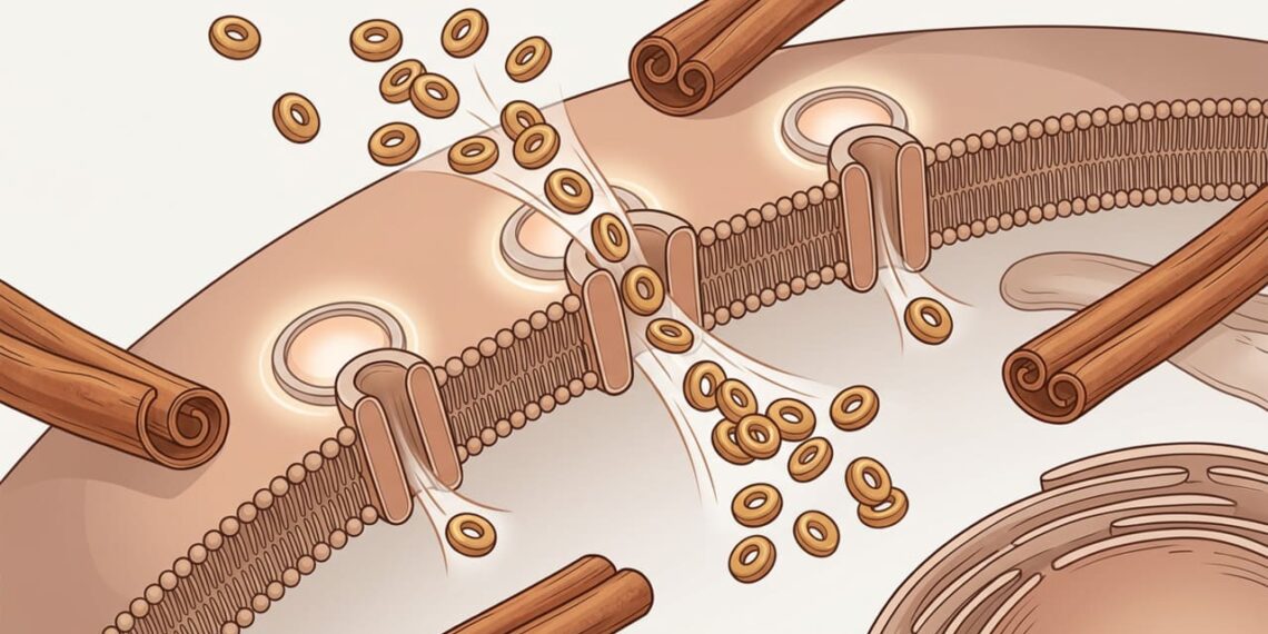 Como o consumo de canela ajuda a controlar os níveis de açúcar no sangue após as refeições?