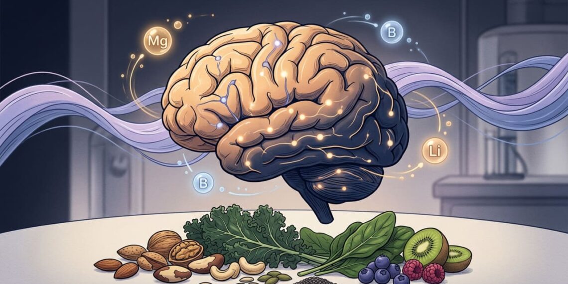 Por que o magnésio sozinho pode não funcionar para o sono: o papel do boro e do lítio em doses nutricionais na regulação do receptor GABA