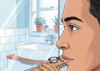 O sinal sutil nos olhos chamado "arco senil": quando o anel esbranquiçado na córnea indica colesterol alto em jovens adultos