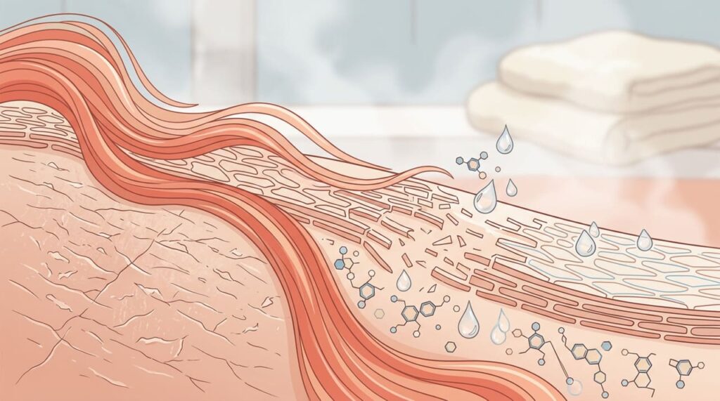 Tomar banho muito quente durante o inverno pode ressecar a pele