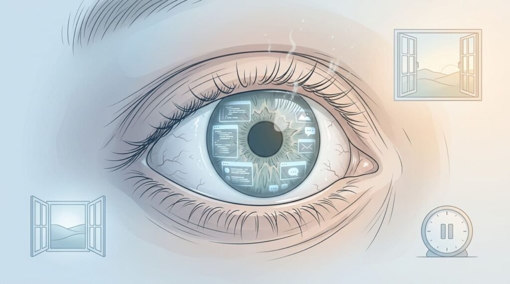 Excesso de telas: como evitá-lo e por que afeta sua visão e saúde