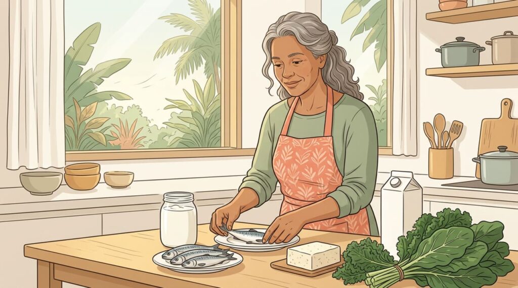 Como fortalecer os ossos em todas as fases da vida com 7 alimentos ricos em cálcio