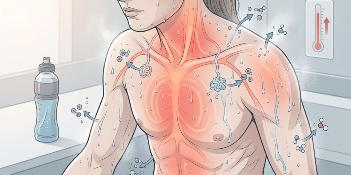 Fazer exercícios intensos durante o calor extremo pode causar exaustão térmica