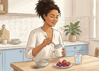 Como o consumo diário de iogurte natural afeta a saúde intestinal e a imunidade