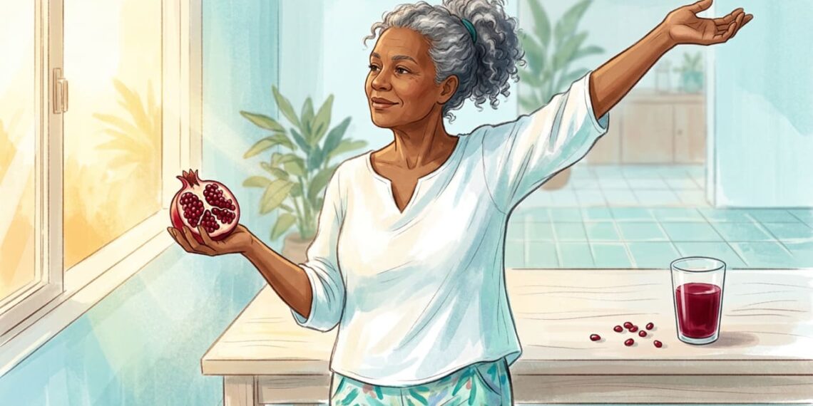 A descoberta sobre a romã: como uma substância da fruta mantém os músculos fortes mesmo após os 60 anos