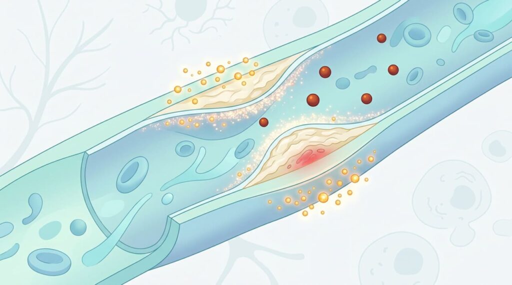 Antioxidantes que ajudam a proteger os vasos sanguíneos e a reduzir o risco de arteriosclerose