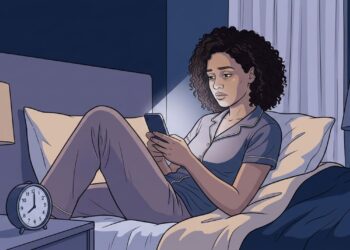 Usar o celular muito tempo antes de dormir pode prejudicar a qualidade do sono