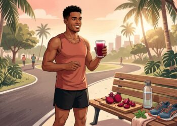 O suco de beterraba pode ajudar a melhorar o desempenho físico e a circulação?