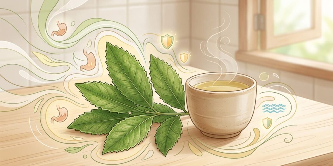Como desinflamar o estômago naturalmente com uma erva medicinal poderosa