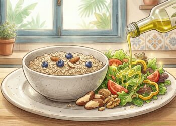 Como reduzir os níveis de colesterol LDL de forma natural: quatro mudanças alimentares com evidência científica sólida