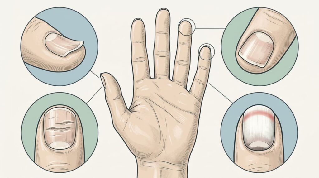 5 sinais visíveis nas unhas que indicam deficiência nutricional e problemas internos