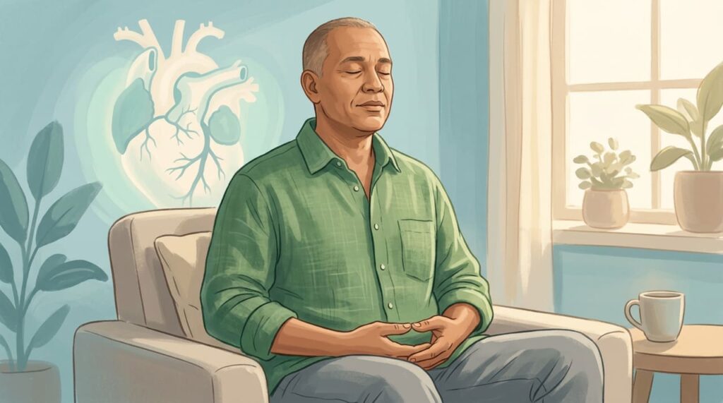 Controle do estresse e saúde cardiovascular, os benefícios de gerenciar o estresse se tornam mais decisivos com o envelhecimento