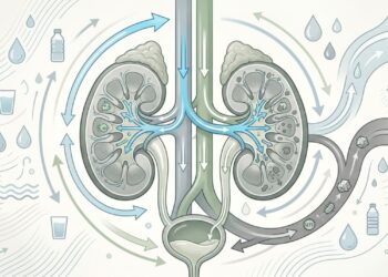Hidratação e função renal: os benefícios de beber água adequadamente se tornam mais críticos com o envelhecimento