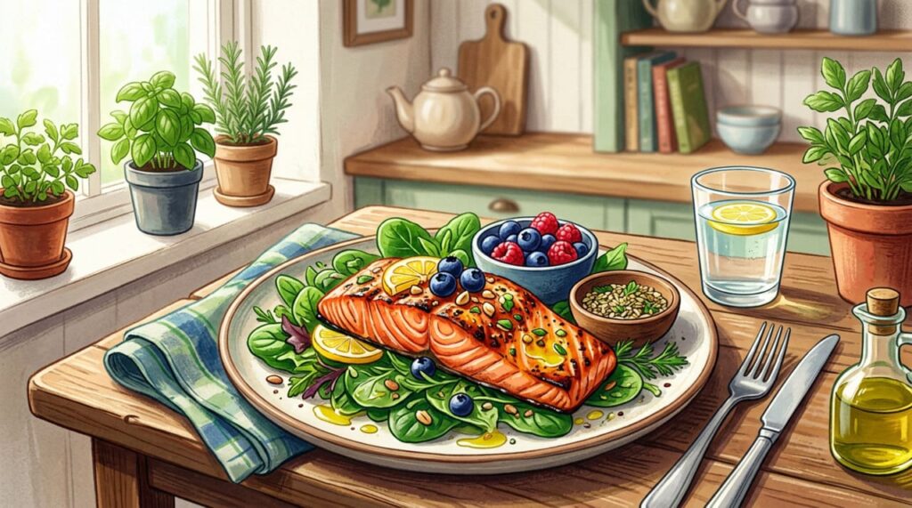 Alimentação e saúde cerebral: os benefícios de uma dieta anti-inflamatória aumentam com a idade