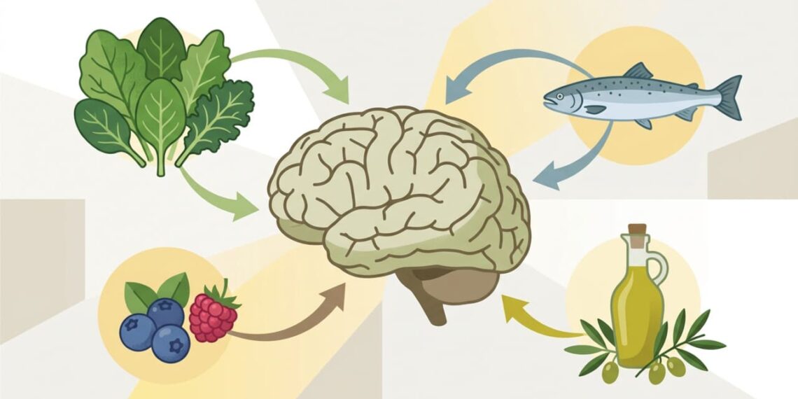 Alimentação e saúde cerebral: os benefícios de uma dieta anti-inflamatória aumentam com a idade