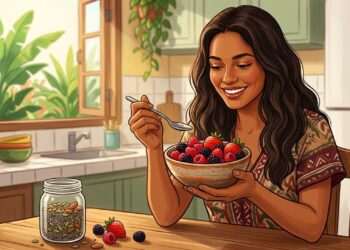 O que acontece com a flora intestinal quando você consome polifenóis das frutas vermelhas e como isso gera o metabólito anti-inflamatório urolitina A