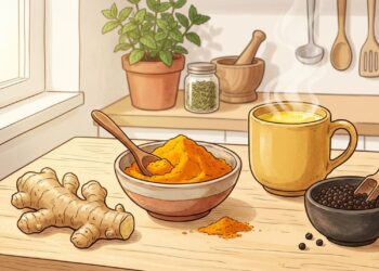 Pimenta-do-reino, gengibre e cúrcuma formam um poderoso trio anti-inflamatório