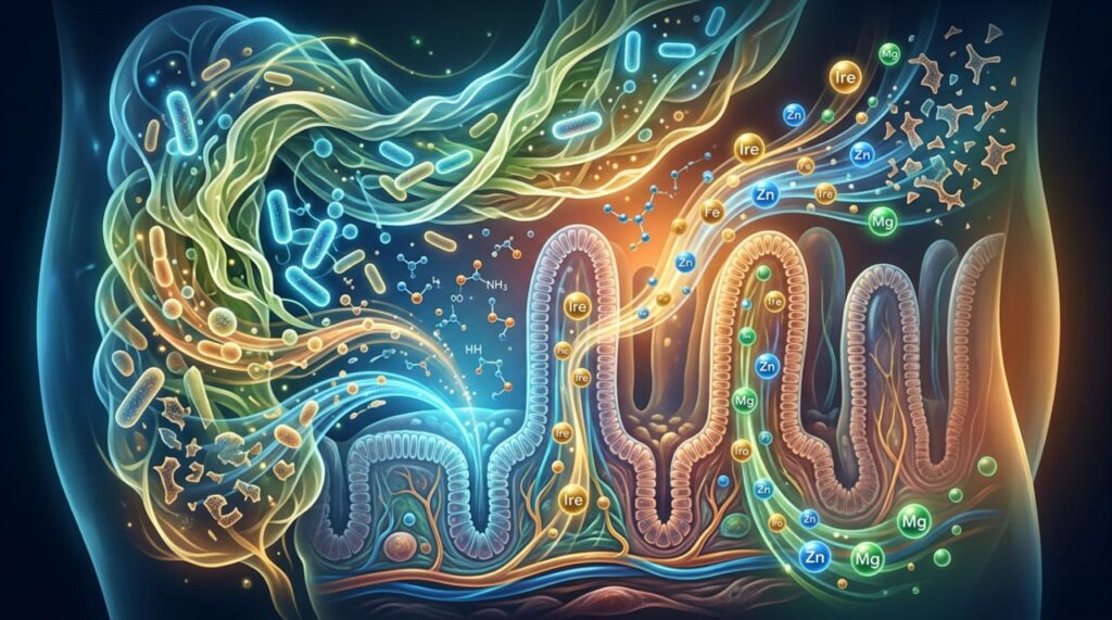 Como o consumo diário de chucrute afeta a microbiota intestinal e a absorção de minerais