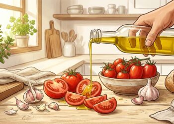 Alho, azeite extravirgem e tomate formam um poderoso trio cardioprotetor