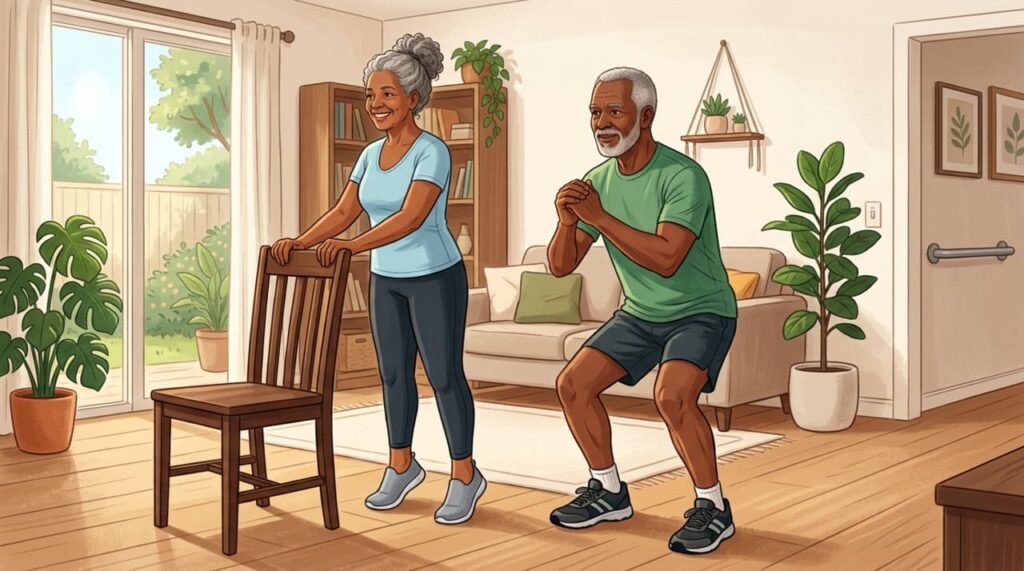Por que, a partir dos 65 anos, é necessário fortalecer as pernas, verificar o calçado e adaptar a casa?
