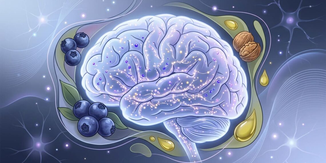 Mirtilo, nozes e azeite extravirgem formam um poderoso trio neuroprotetor