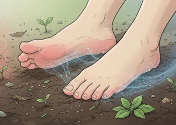 A ciência do "Grounding": como o contato direto dos pés com a terra altera a carga elétrica do corpo e reduz marcadores inflamatórios
