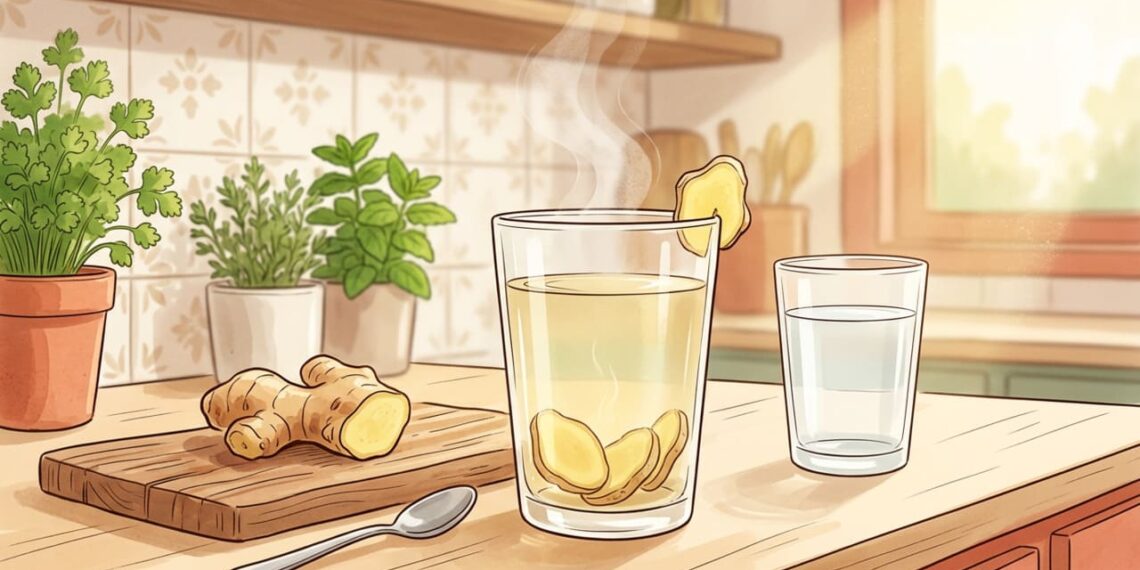 5 benefícios de beber regularmente água com gengibre fresco pela manhã