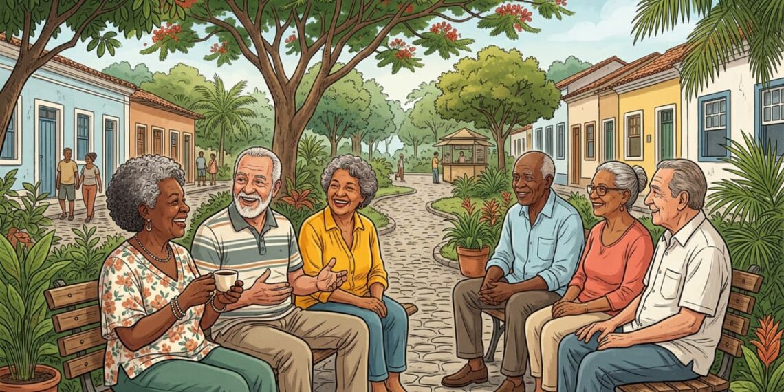 A manutenção de vínculos sociais ativos é um dos fatores-chave na prevenção do declínio cognitivo